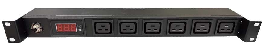 有電表型IEC C19－6座機架式 PDU