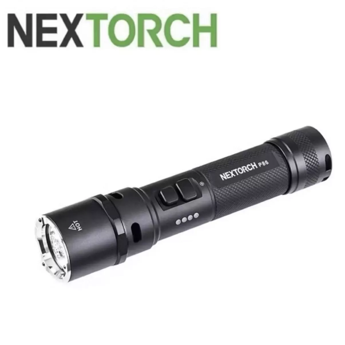 P86聲光合一電子哨手電筒-1600流明