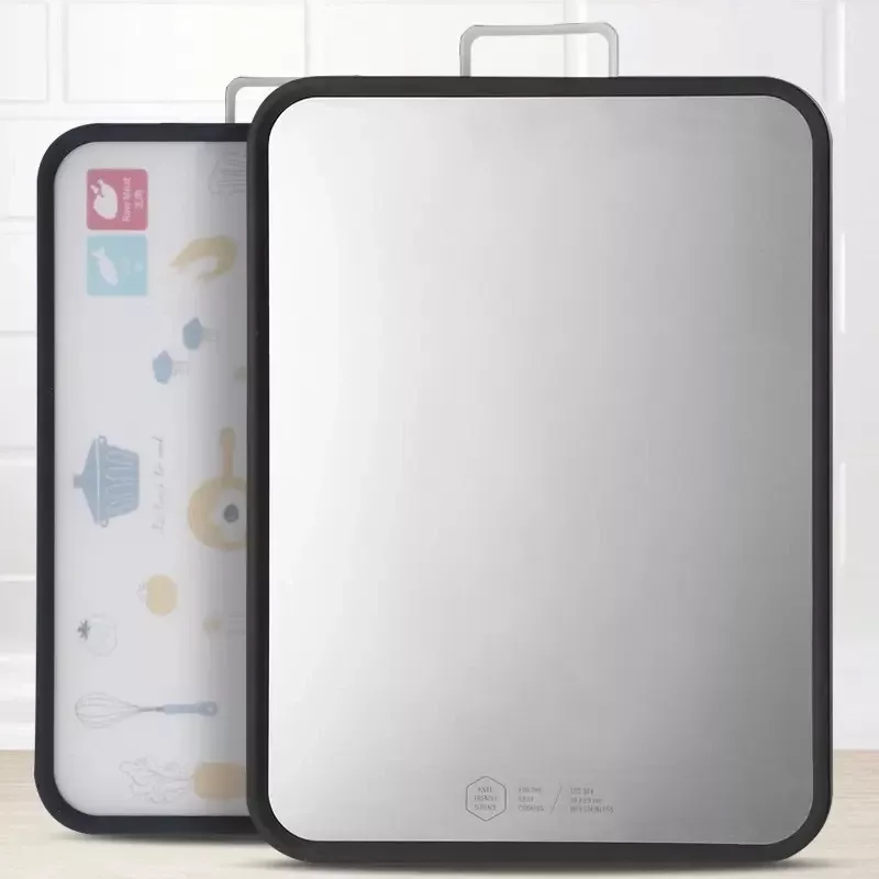 KD0287 ⼩號不銹鋼雙⾯菜板