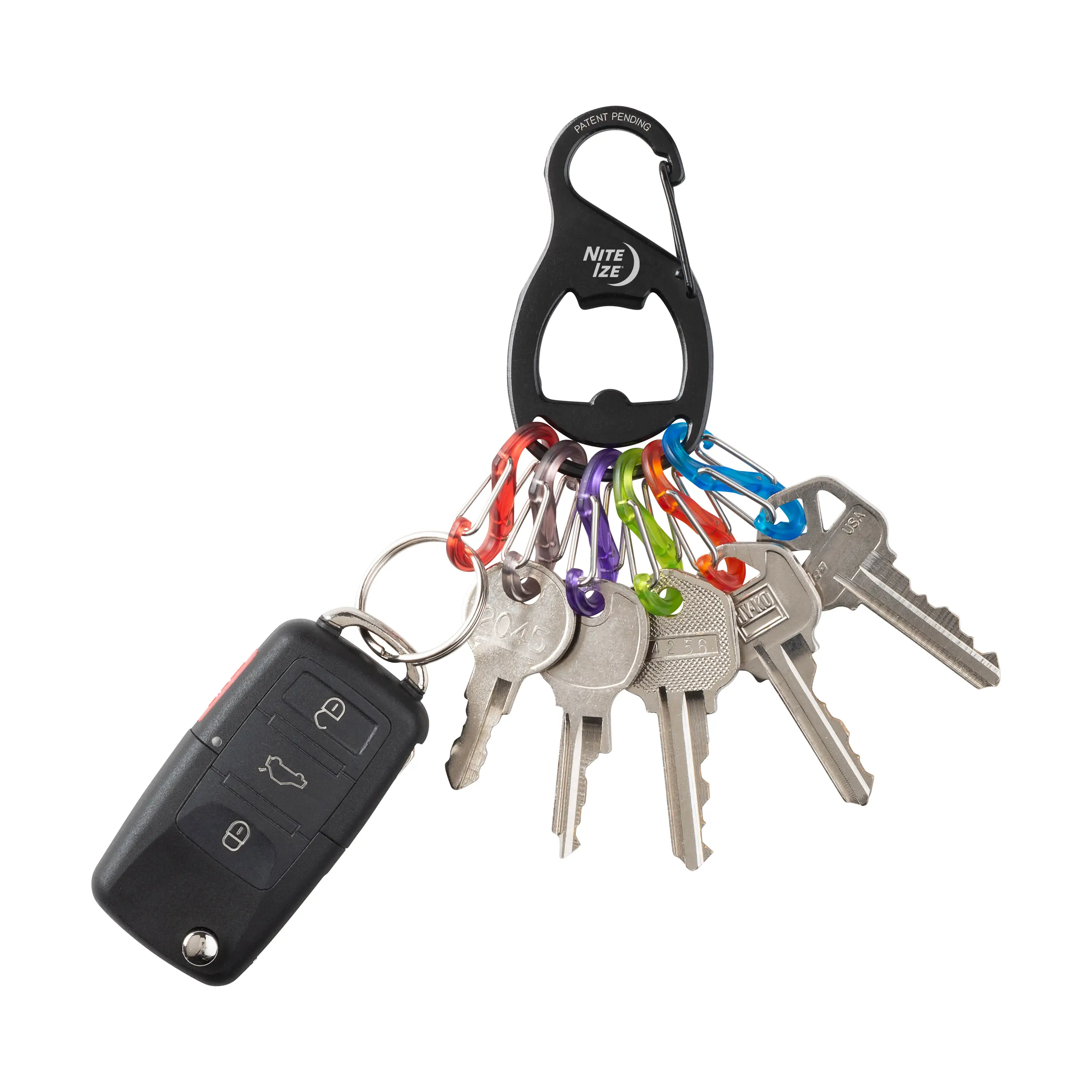 NITE IZE KeyRack+™ S-Biner® 開瓶器鑰匙扣