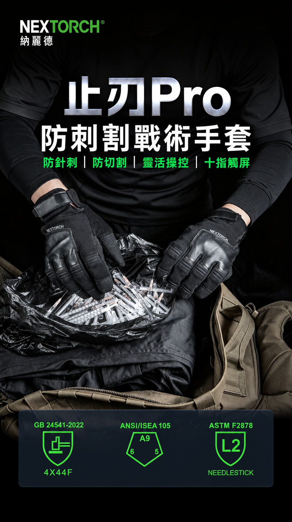 Edge Guard Pro 防割防刺止刃手套