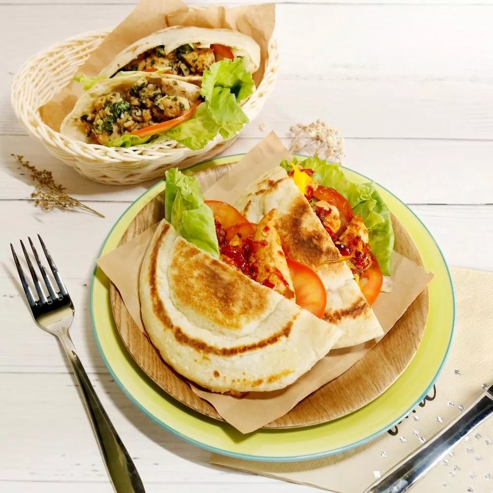 【洋卡龍】全素Pita口袋餅（5片/包)