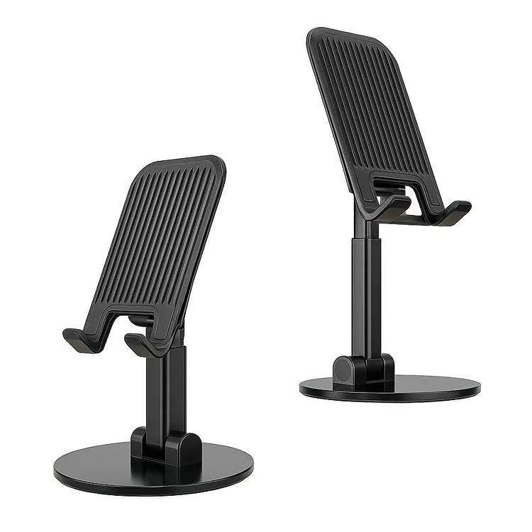 可折疊 360°旋轉 手機支架 平板支架 桌上型支架 多角度調整 雙軸折疊 iPad支架 懶人支架 可攜式 桌面支架