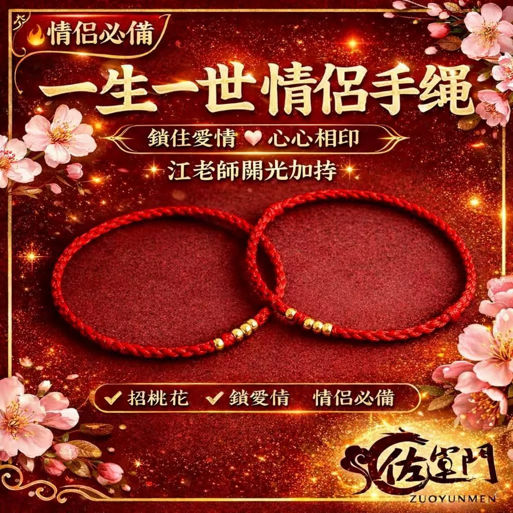 一件免運 隔日出貨 一生一世情侶手鍊 情侶紅繩手鍊 情侶手繩 招桃花手鍊 鎖愛手鍊 情侶手環 開運手鍊 護身手鍊 閨蜜