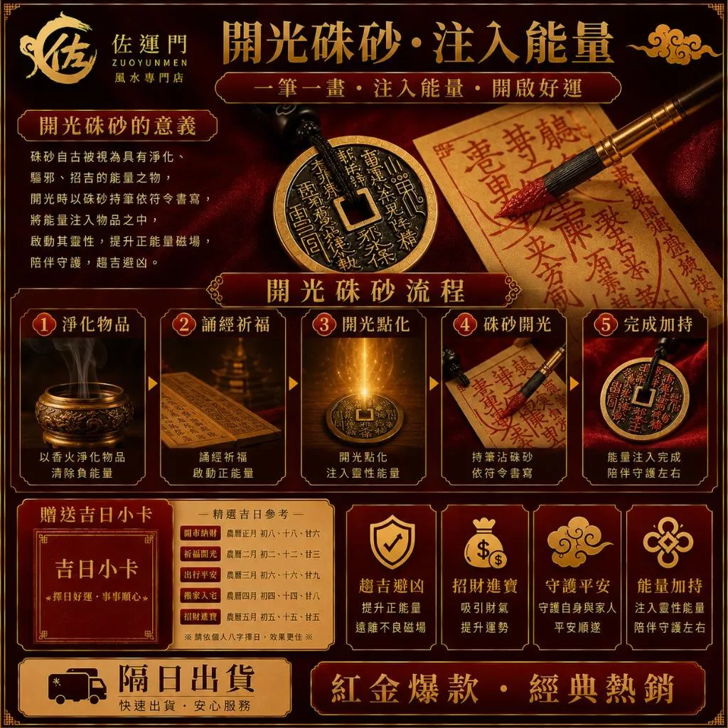 現貨在台 天天出貨 快速出貨 開光山鬼花錢 山鬼錢 項鍊吊墜 硃砂紫金砂 護身符 平安符 避邪 開運 防小人 犯太歲