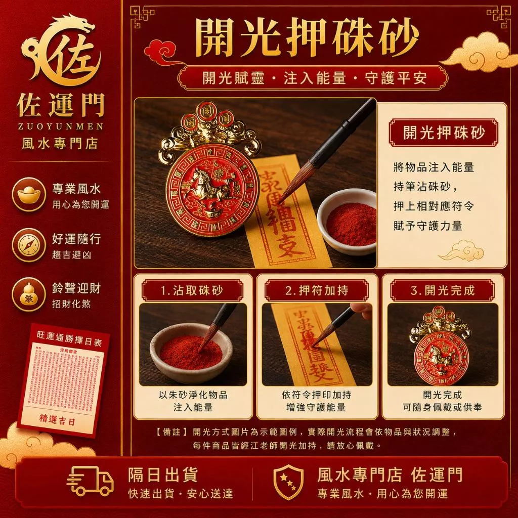 佐運門【環保無包裝優惠】開光 新年壓勝錢 招財化煞 防小人 趨吉避凶 隨身開運吊飾 附吉日表 招財納福 隔日出貨
