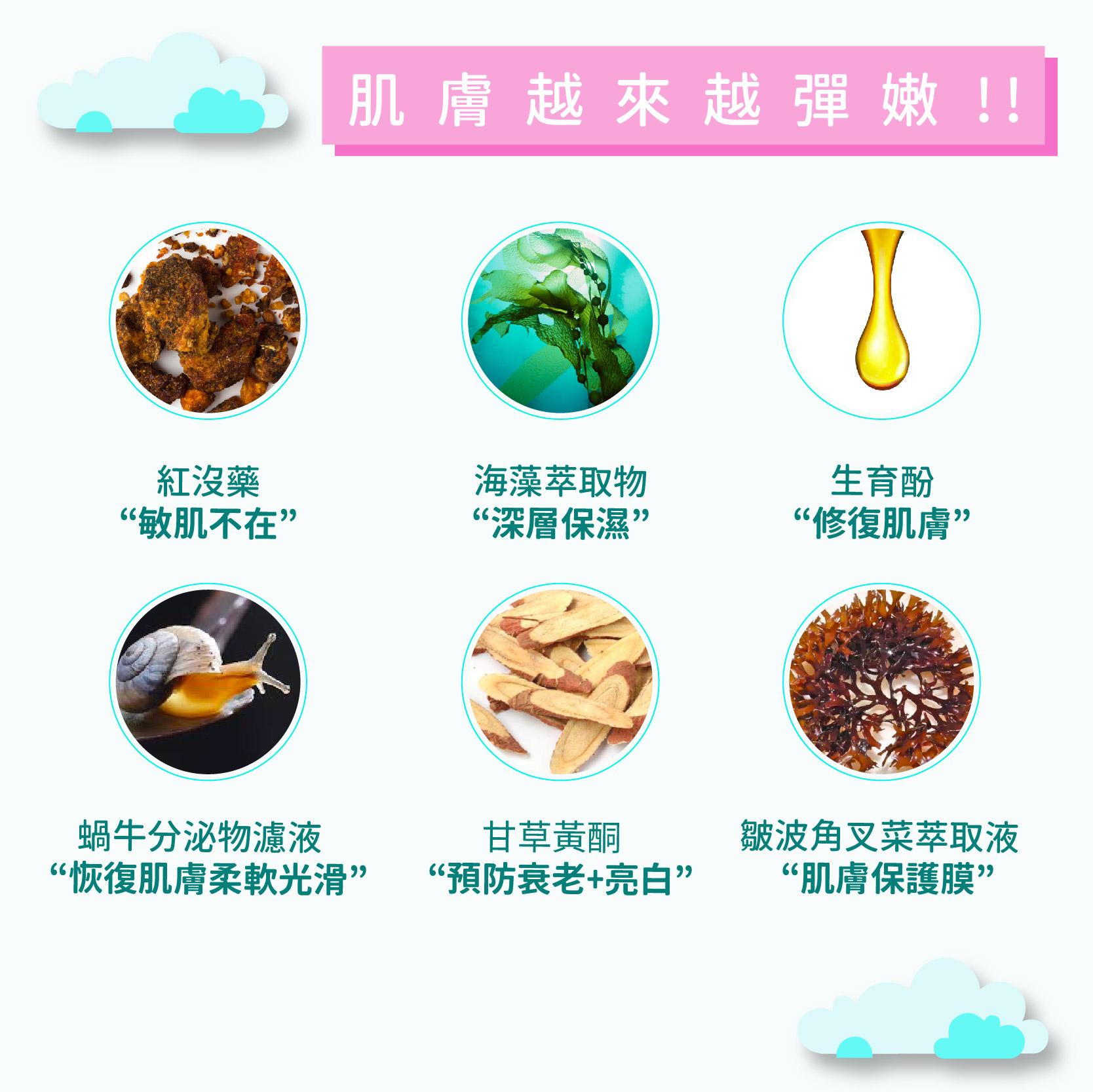 台灣現貨 新款 玫瑰 香水臉部保養 氣墊膠囊 保濕 不起屑 貼妝 時空膠囊 /補水/保濕/緊緻/修復/少女肌