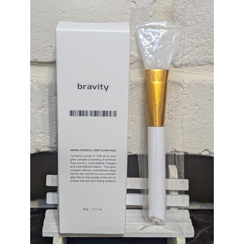 【薇娜韓妝】韓國Bravity深層水光撕拉面膜60g 贈面膜刷乙只