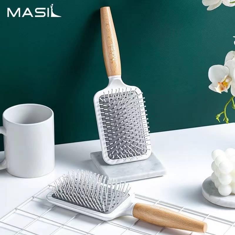 【薇娜韓妝】韓國MASIL氣墊梳 蓬鬆梳 按摩梳 氣孔梳~耐用不變形