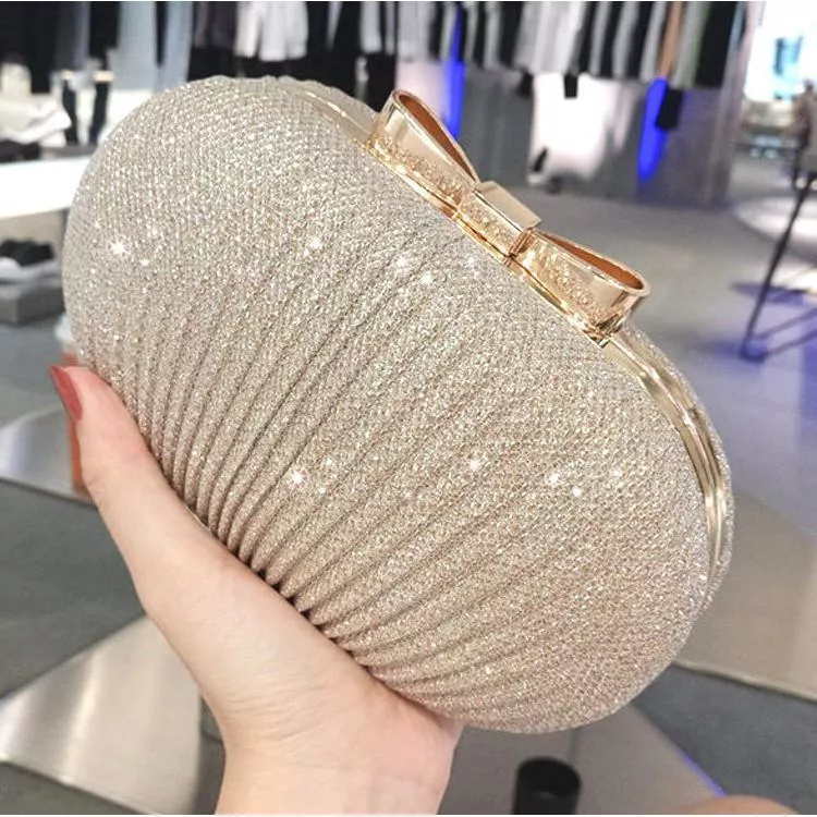 晚宴包宴會包手拿包禮服包小圓包金色單肩包斜背包精緻小包長夾【極簡時尚】