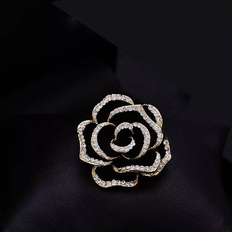 小香風胸針復古領針男女同款西裝胸花襯衫領扣徽章配飾│極簡時尚