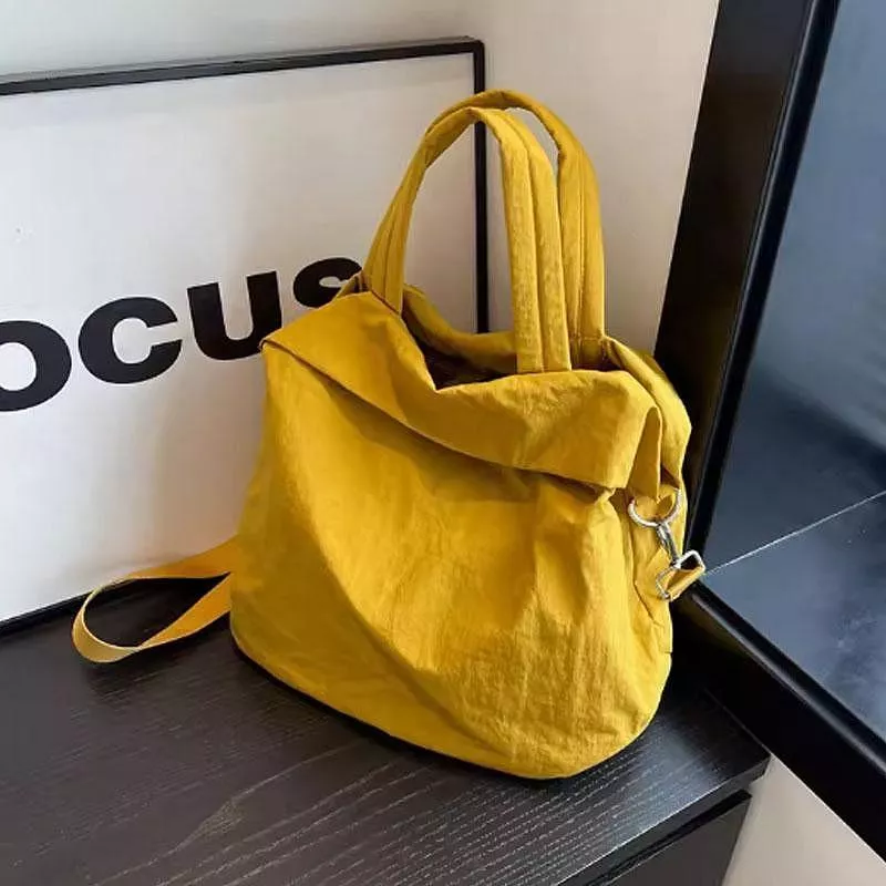 韓版百搭托特包手提包健身旅行包休閒包