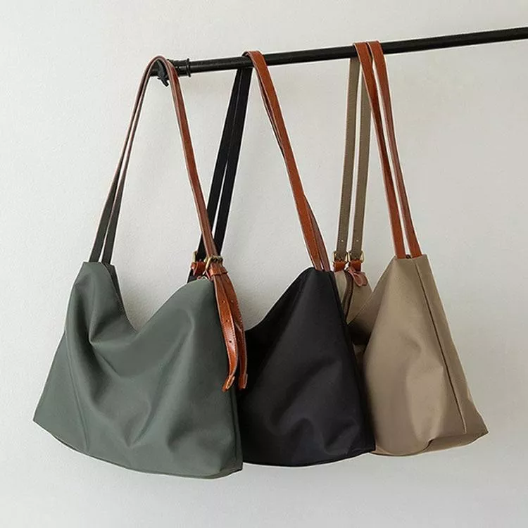 真皮防水石墨牛津包托特包單肩通勤包