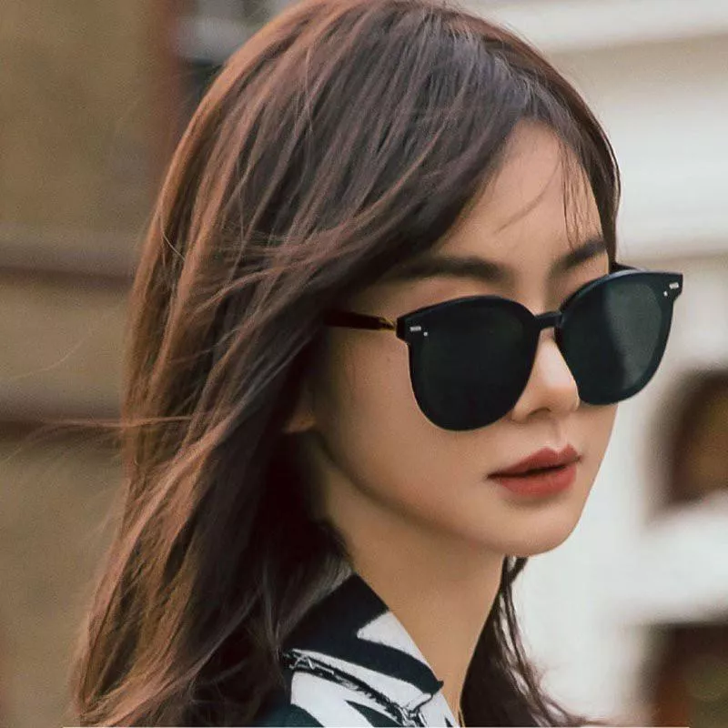 偏光眼鏡小臉墨鏡防紫外線街拍圓臉大臉顯瘦太陽眼鏡