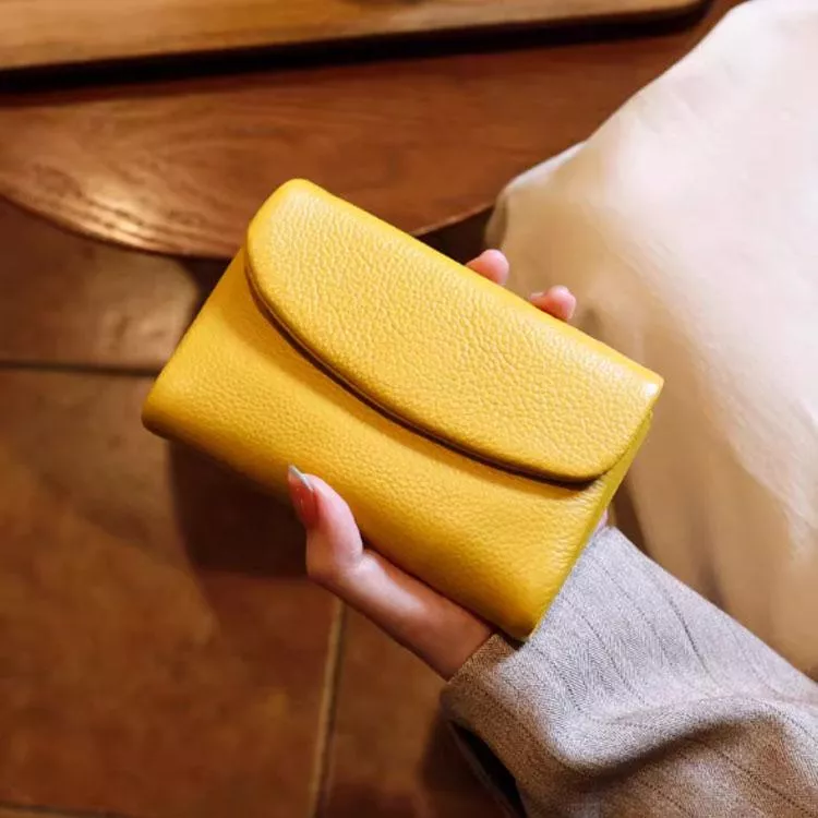 頭層牛皮大容量多卡位長夾多功能手拿包