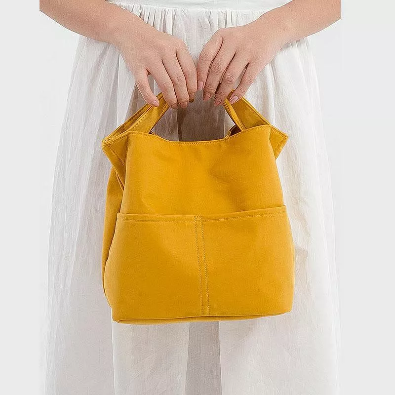 日式兩用輕便保溫袋加厚防水手提便當袋飯包