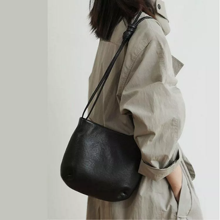 韓版復古真皮馬鞍包斜背包單肩包