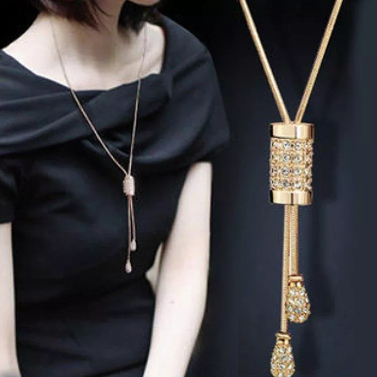 毛衣長鏈百搭配飾氣質長鏈