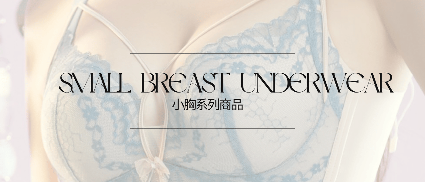 小胸女性內衣系列 自然集中 舒適女性內著