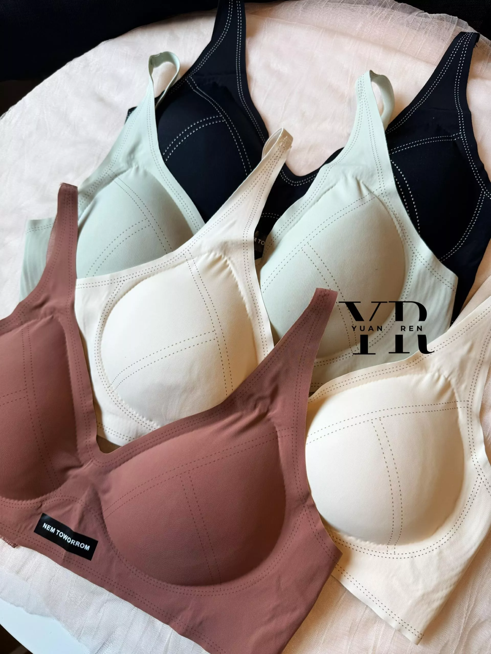 百搭必備單品💯無鋼圈無痕內衣(A-D/32-38)-Bar169