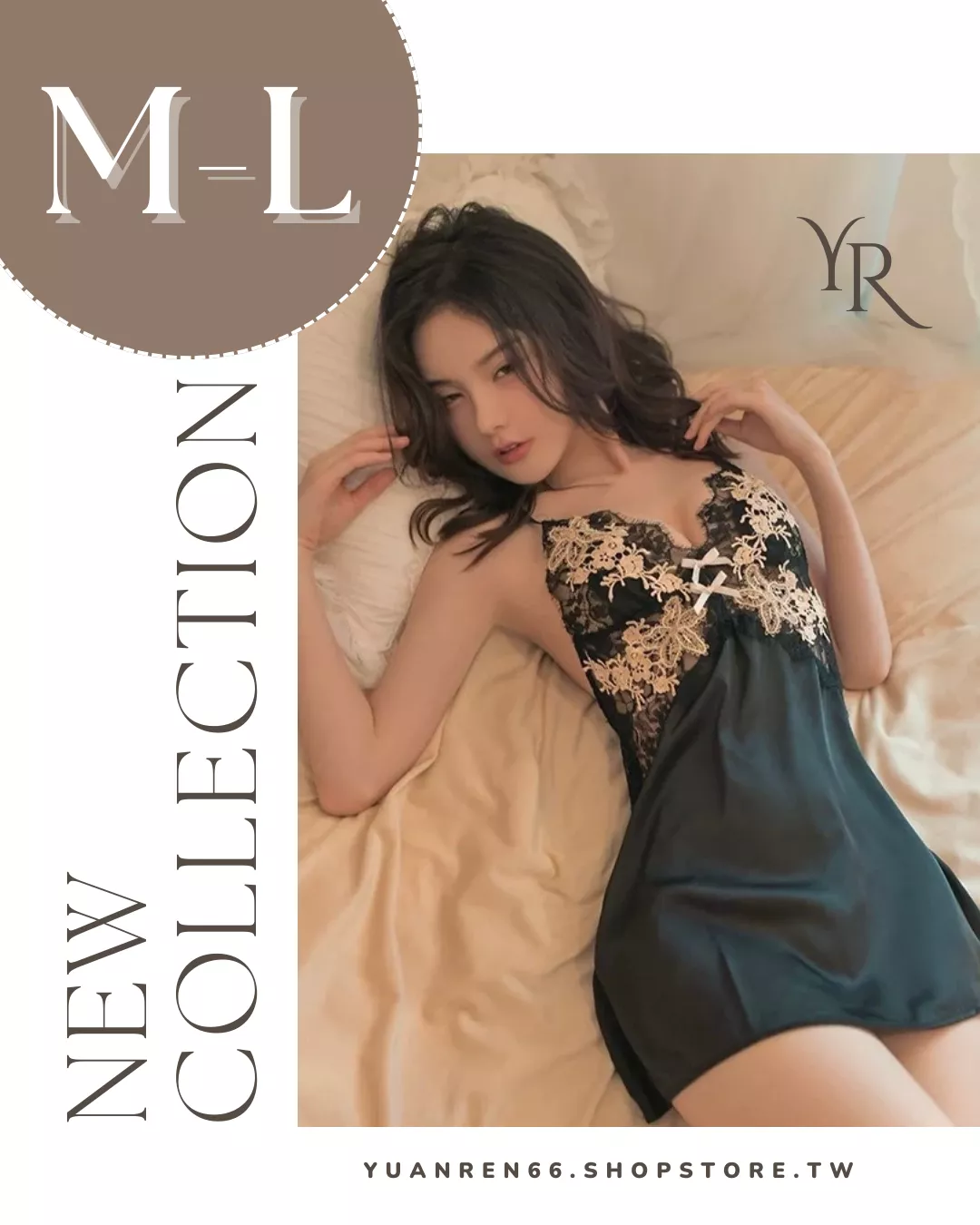 夏日必備冰絲吊帶性感蕾絲款睡裙(M-L)-PY007