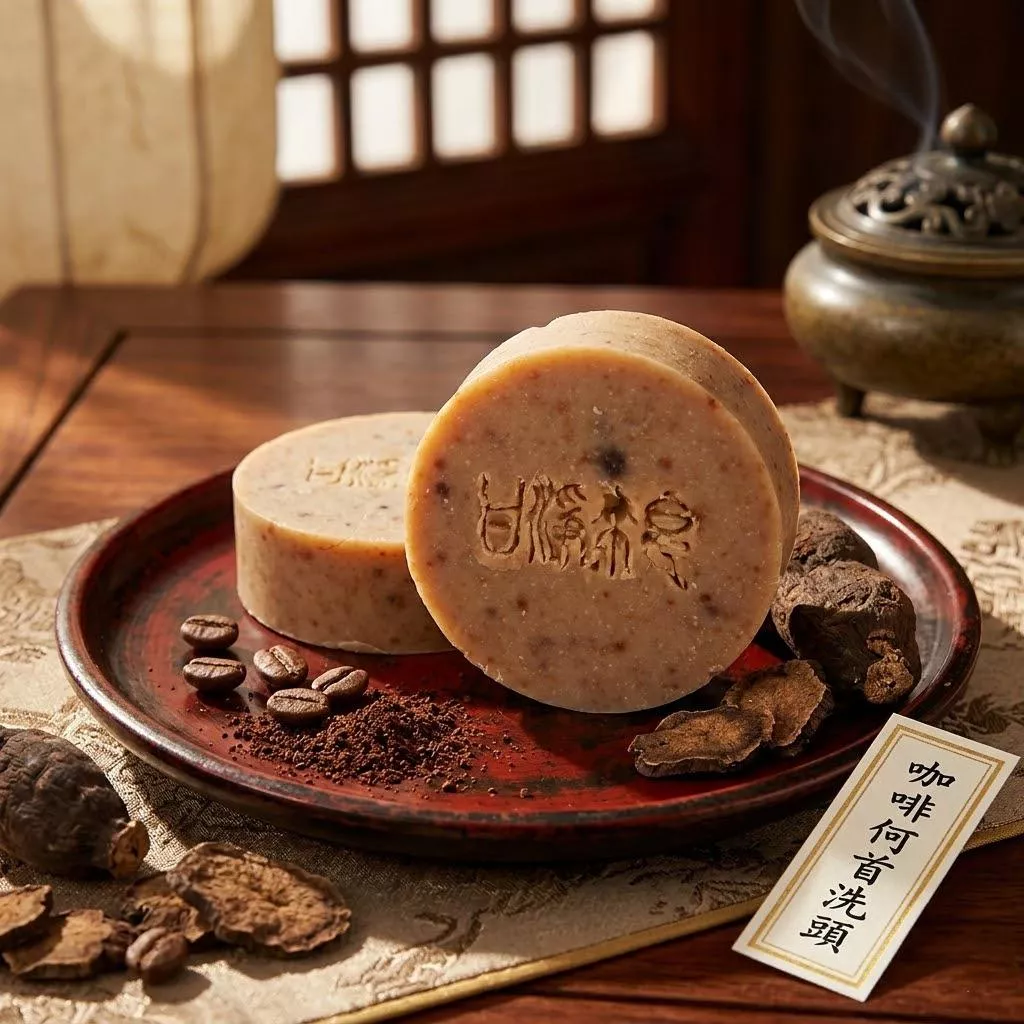 咖啡何首烏洗頭皂