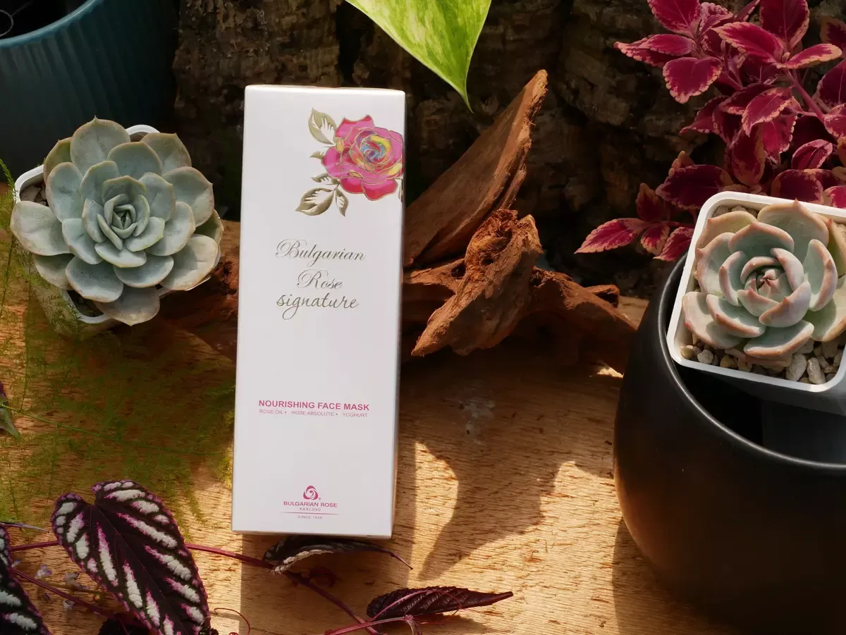 Bulgarian Rose Signature保加利亞玫瑰精油滋養免沖洗面膜