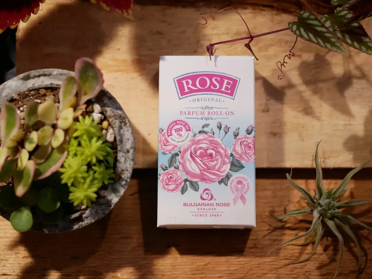 Rose Original保加利亞玫瑰精油滾珠香水(玫瑰)無酒精添加