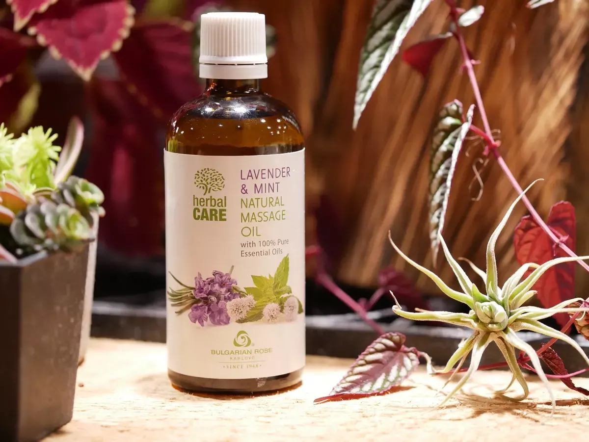 Herbal Care保加利亞植萃薰衣草薄荷按摩油