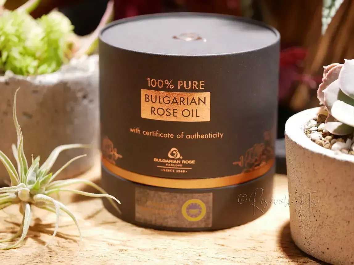 𝔹𝔾🌹Bulgarian rose oil保加利亞玫瑰精油 黑盒konkum裝 盒裝精裝 7ml