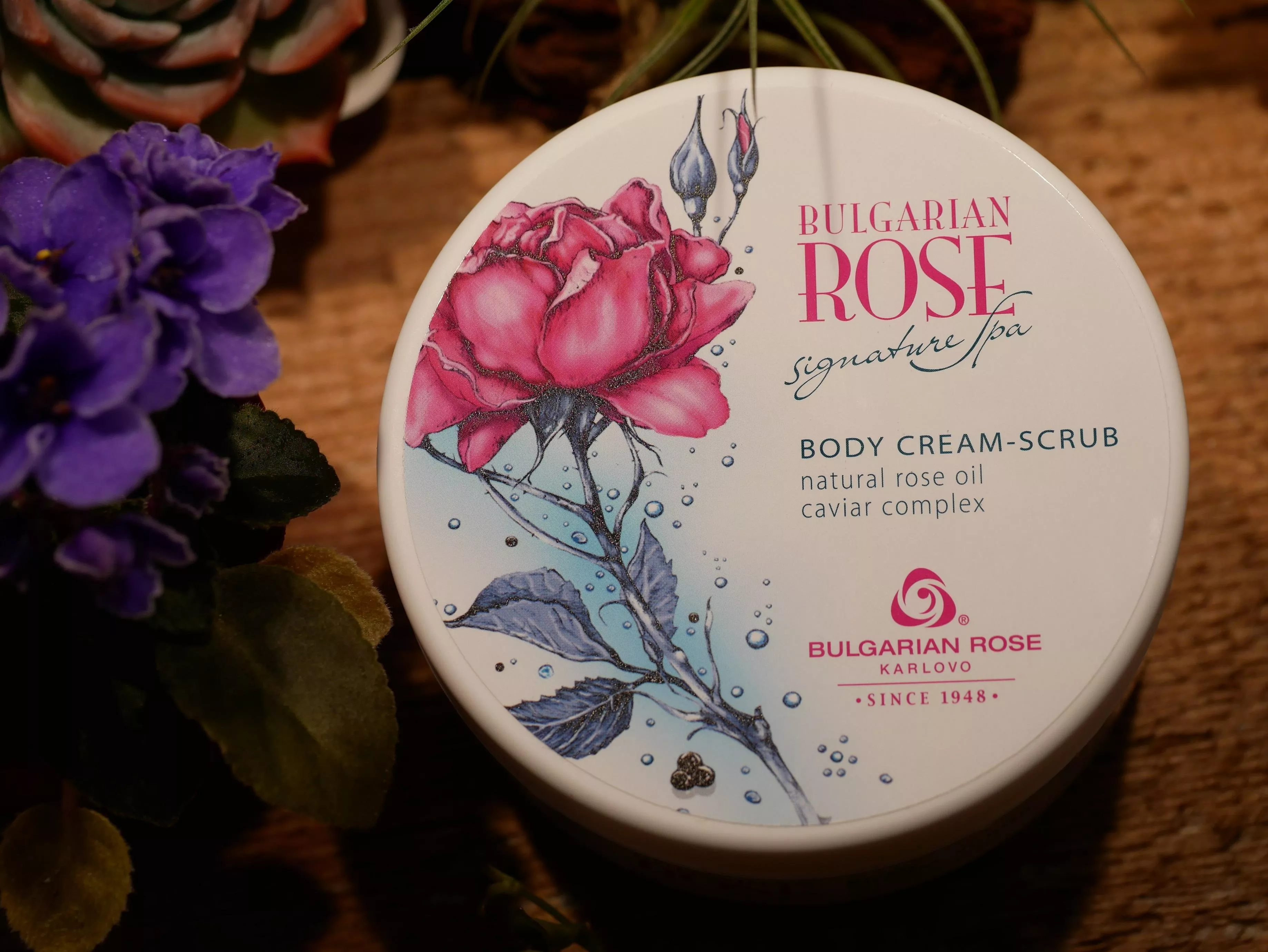 Signature Spa保加利亞玫瑰Spa身體磨砂膏