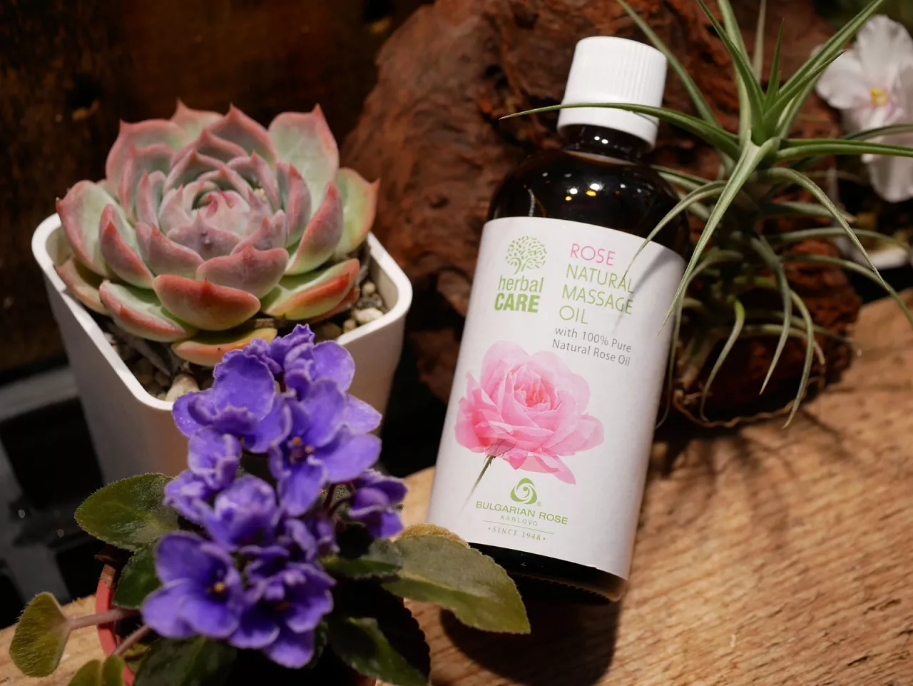 Herbal Care保加利亞玫瑰按摩油