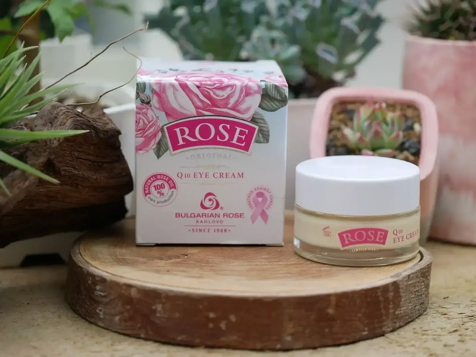 Rose Oringinal保加利亞玫瑰Q10眼部精華霜