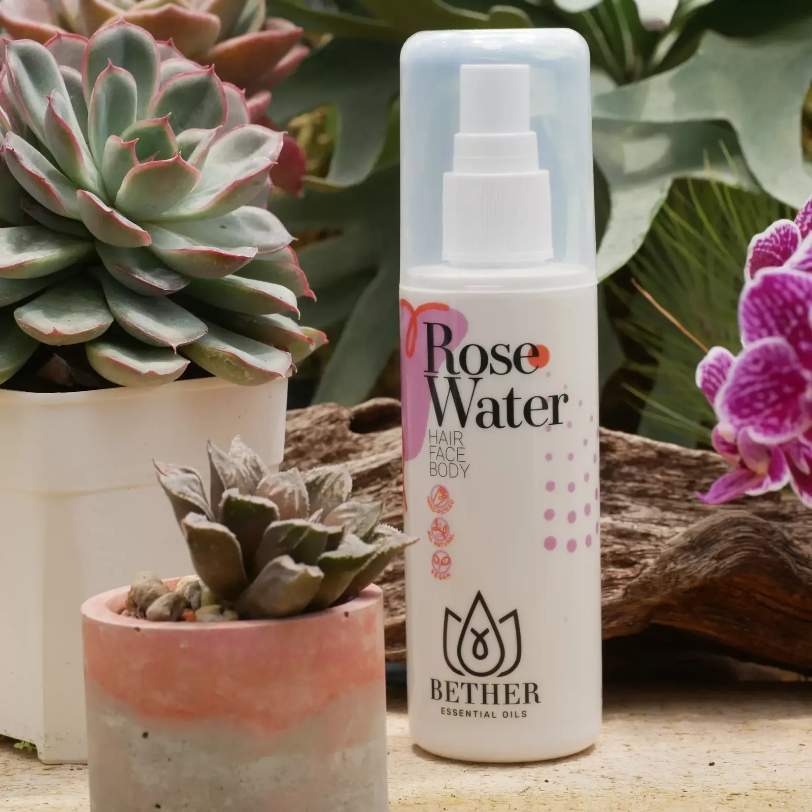 BETHER保加利亞大馬士革玫瑰純露(噴霧包裝)100ml