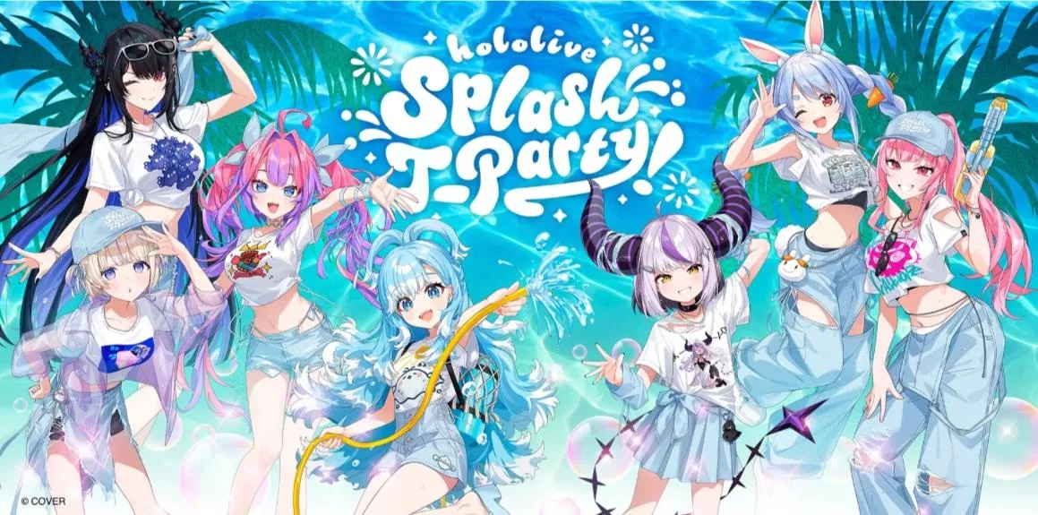 【噗噗屋】日空預購9月 Hololive Splash T-Party 商品 兔田 拉普 轟 vivi 死神 nerissa kobo