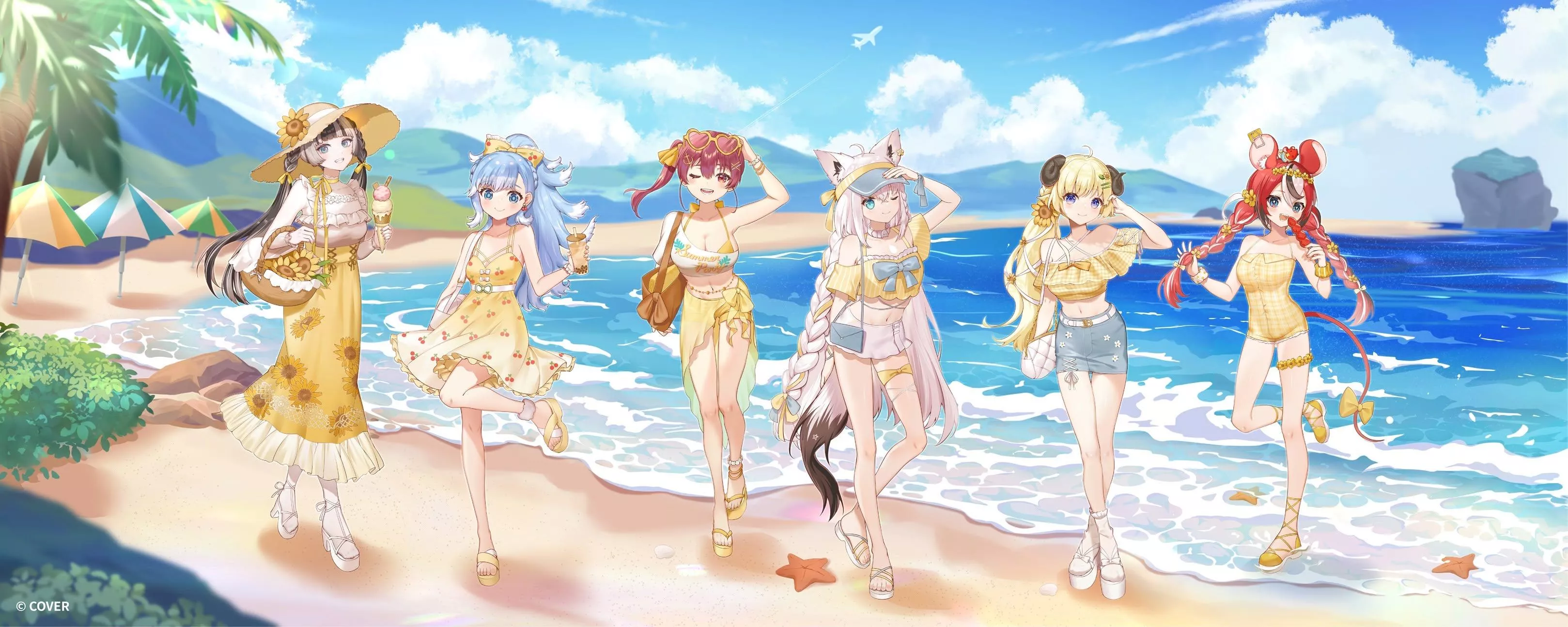 【噗噗屋】台灣代購08月 Hololive 盛夏 墾丁旅行日記 樂曜日 台中快閃店