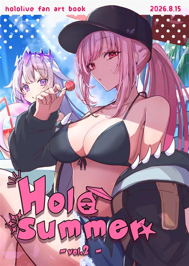 【噗噗屋】日空預購9月 Hololive C108 じゃこ天 Holo summer vel.2 森美聲 古石 風真