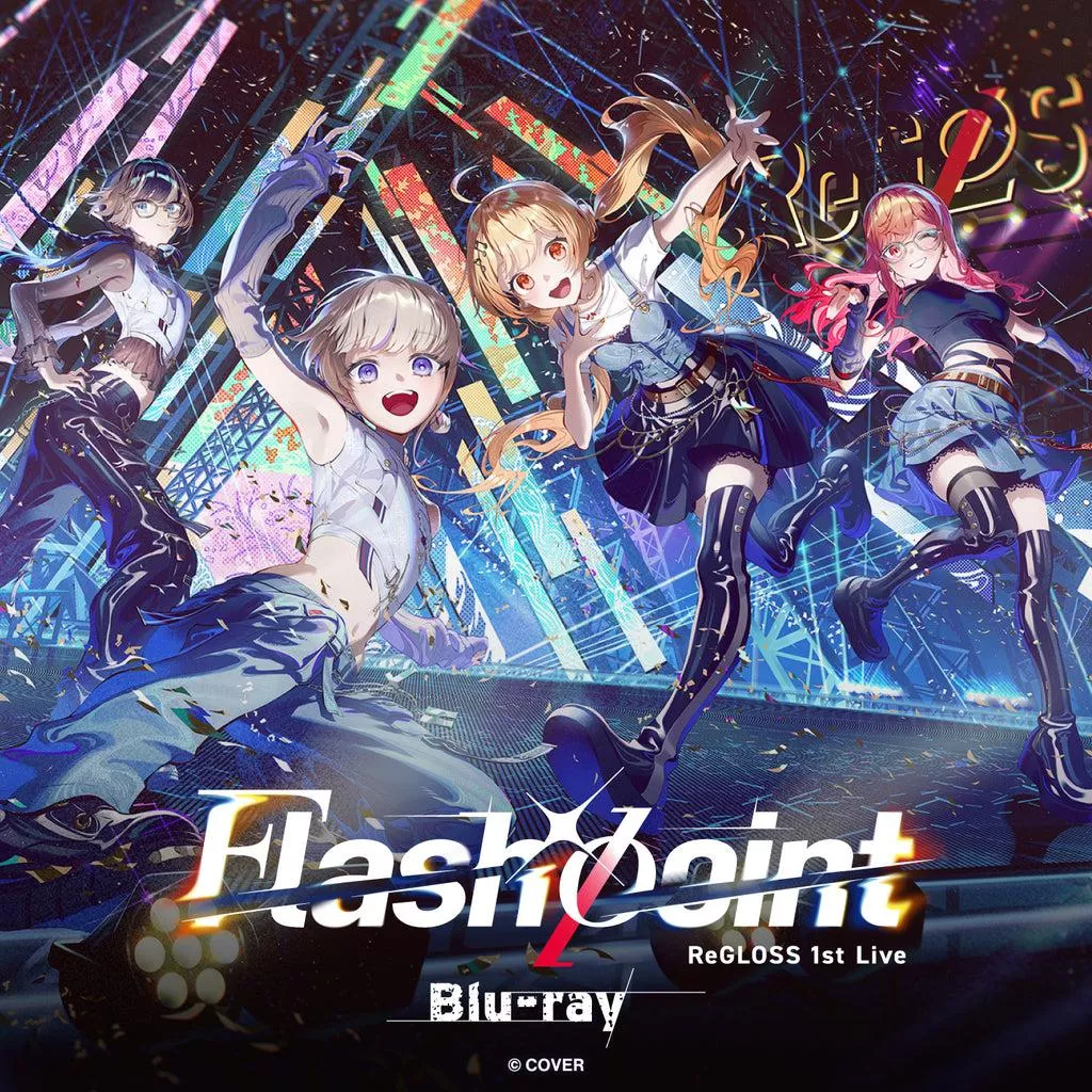 【噗噗屋】日空預購01月 Hololive ReGLOSS Flashpoint 演唱會藍光 奏 莉莉華 儒烏 轟一