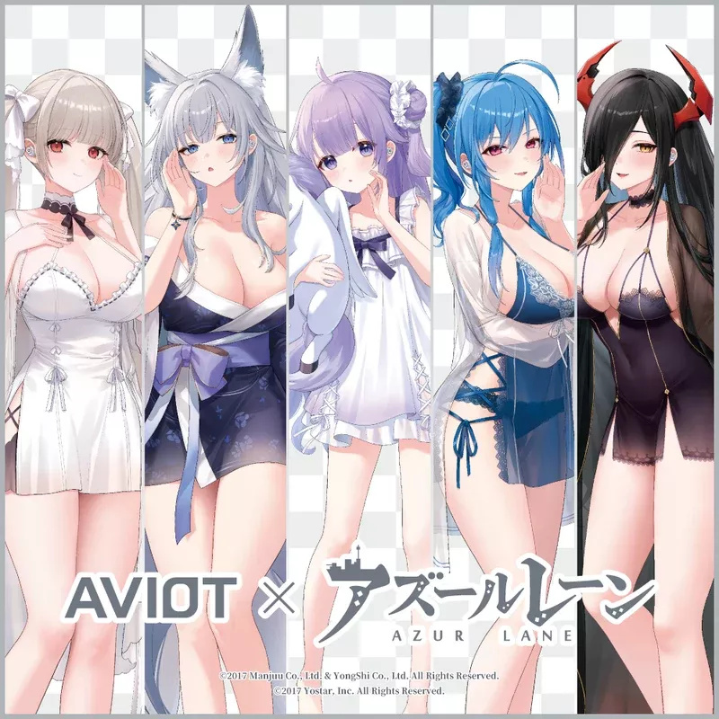 【噗噗屋】日空預購9月 アズールレーン x AVIOT 第二彈 耳機 碧藍航線 可畏 信濃 獨角獸 聖路易斯 腓特烈大帝