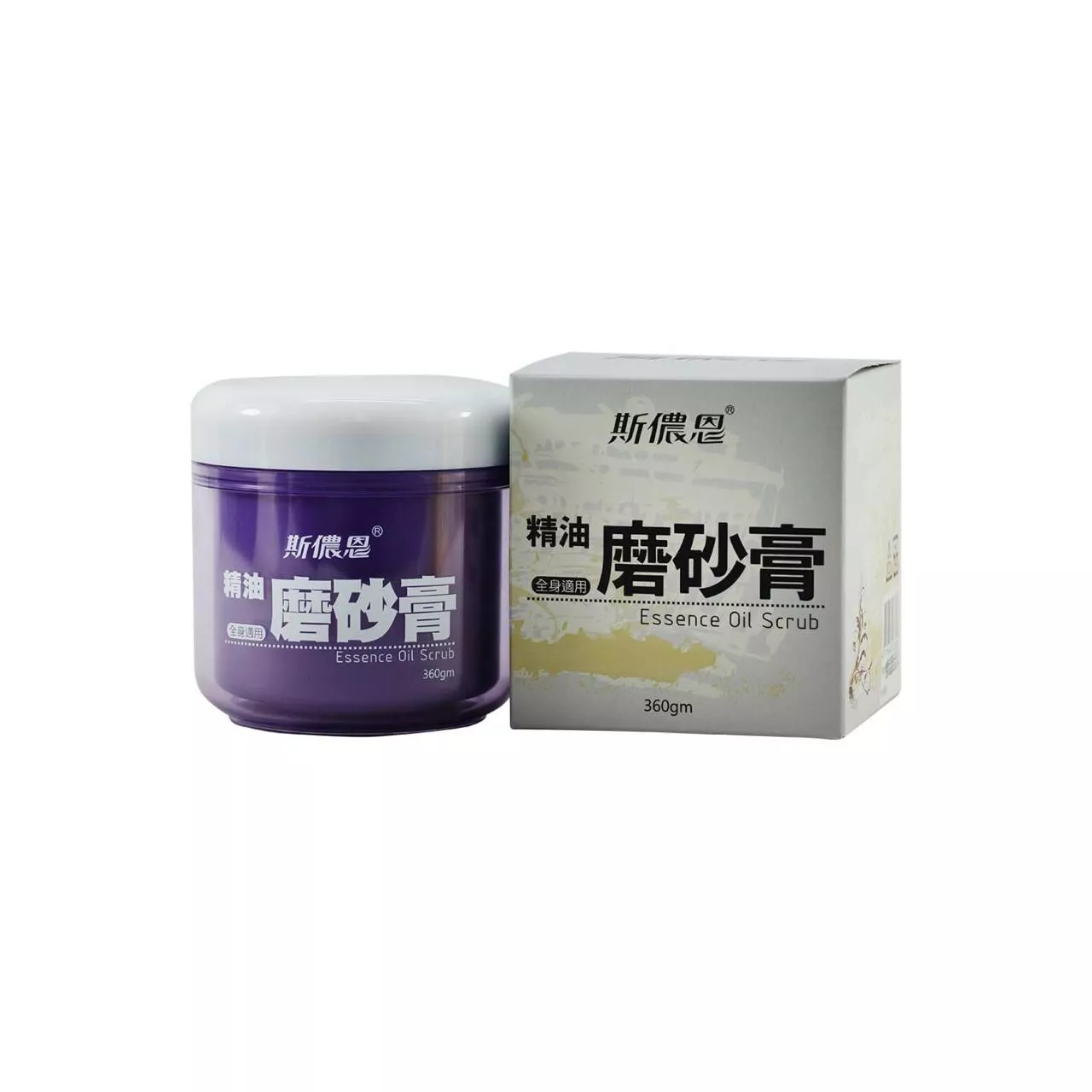 斯儂恩 精油磨砂膏 Scrub 磨砂霜 去角質 360ml