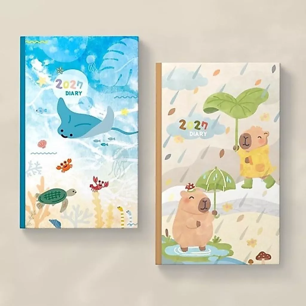 【🐑百羊書房】2027校園週曆42K卡紙精裝 VEN3