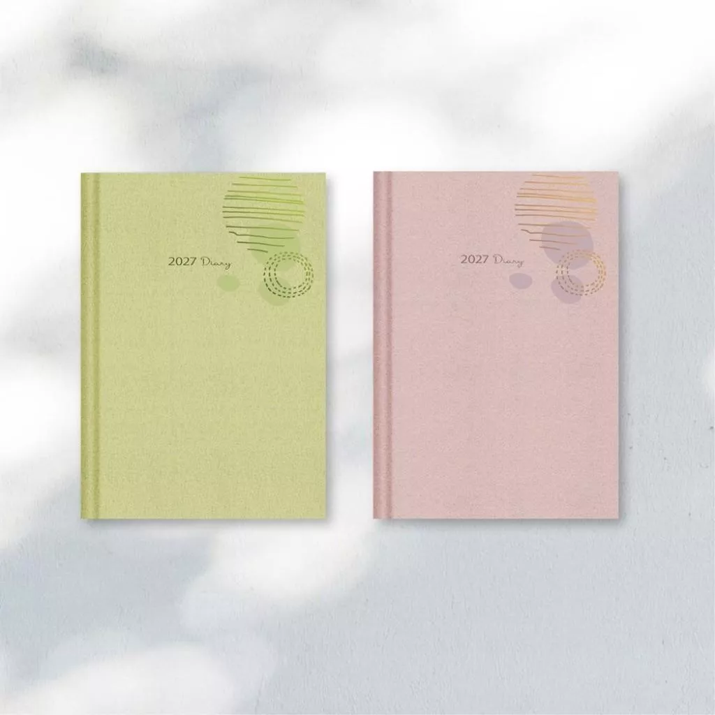 【🐑百羊書房】2027校園週曆【經典版】日系甜豆沙/台系草仔粿 25K橫式週誌硬皮精裝 VEN3
