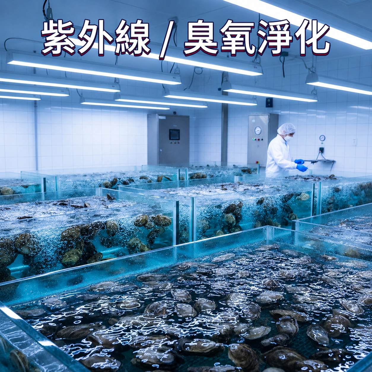 紫外線3.png 日本生蠔、生食級生蠔