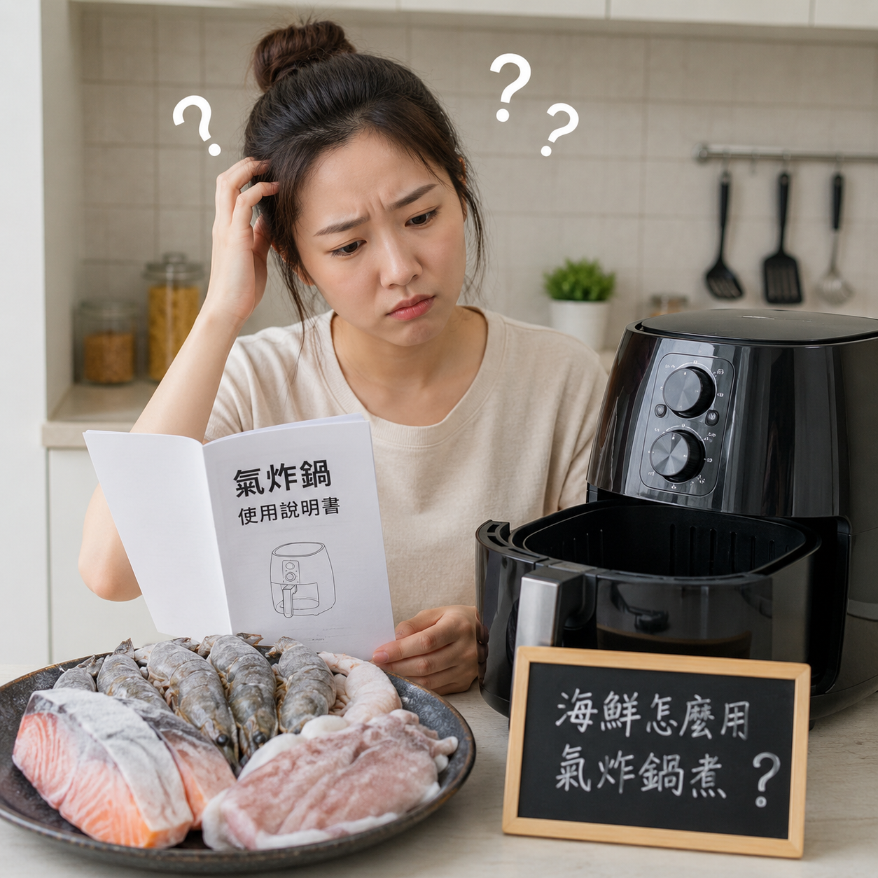 【氣炸鍋海鮮料理】5 種冷凍海鮮料理方式，新手也能輕鬆上手