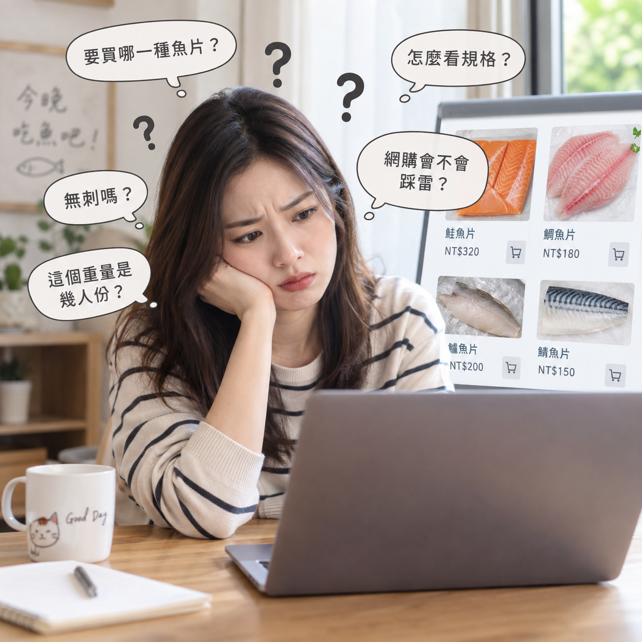 冷凍魚片、魚排怎麼挑？看懂規格、魚種、去刺與包裝，網購魚片不踩雷