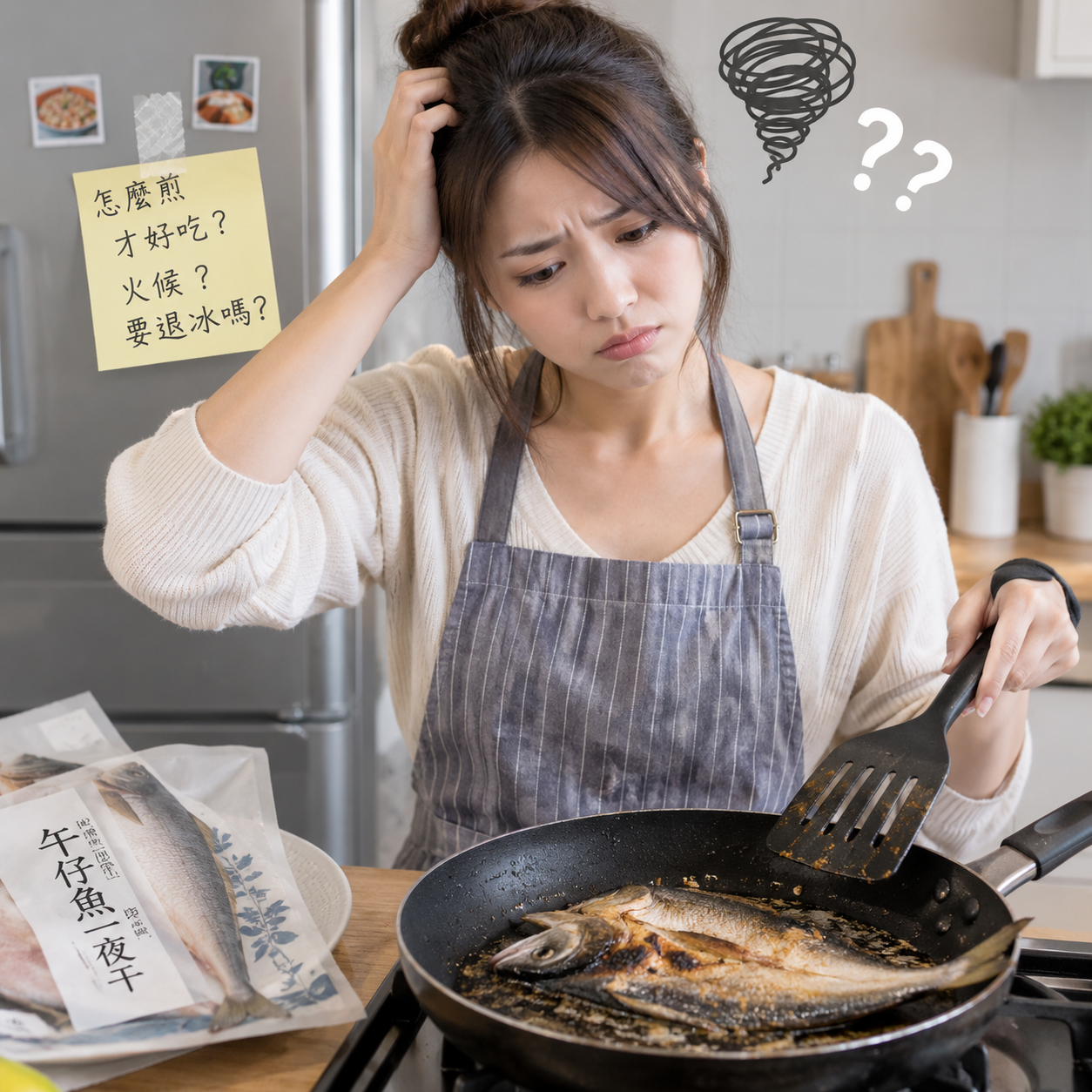 午仔魚一夜干怎麼煎最好吃？掌握火候與退冰方法，煎出外酥內嫩的午仔魚