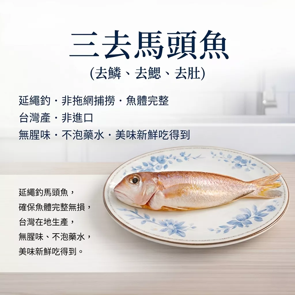 【海鮮問布哥】基隆高級馬頭魚