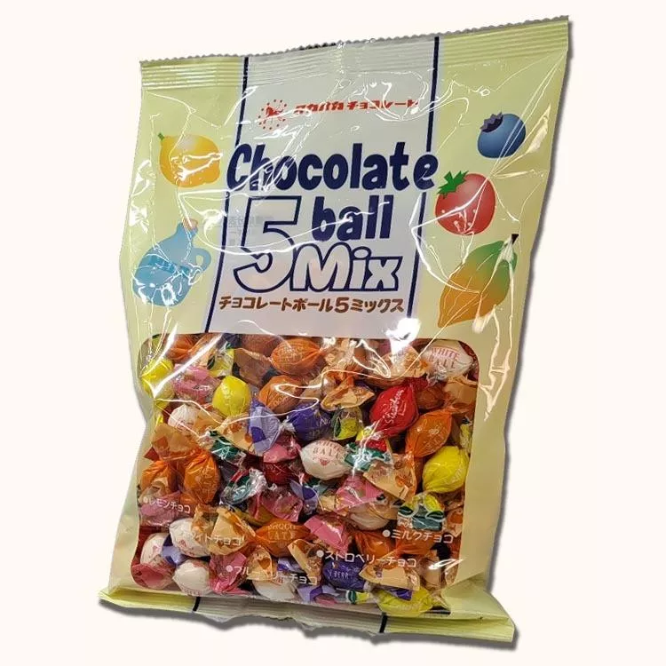 高岡 五種水果巧克力球