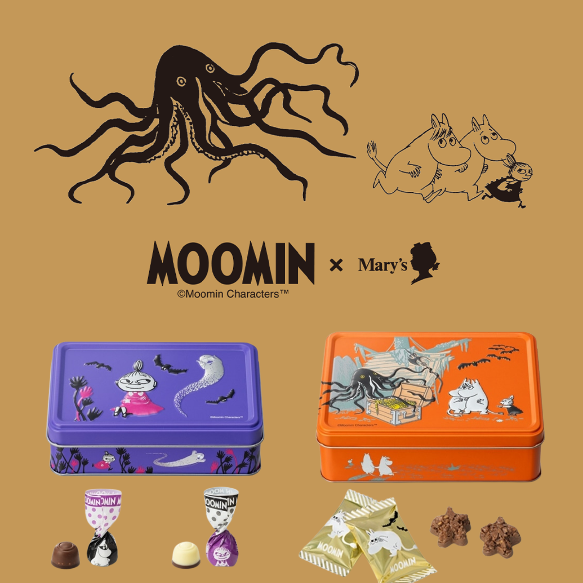 MOOMIN × Mary Chocolate