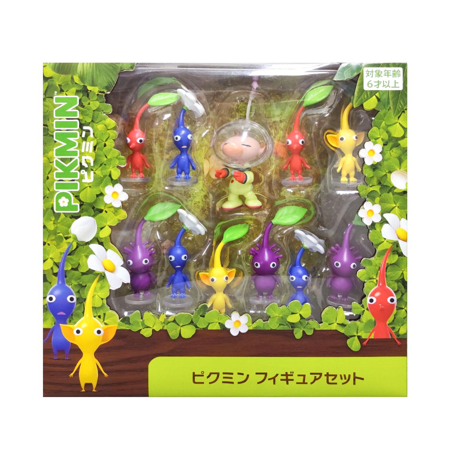 Nintendo PIKMIN 皮克敏 公仔模型11入組｜皮克敏＋歐利瑪 三英貿易正版